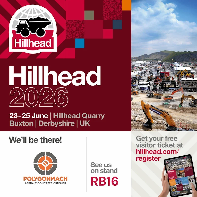 Polygonmach, Hillhead 2026 Fuarında Yerini Alıyor