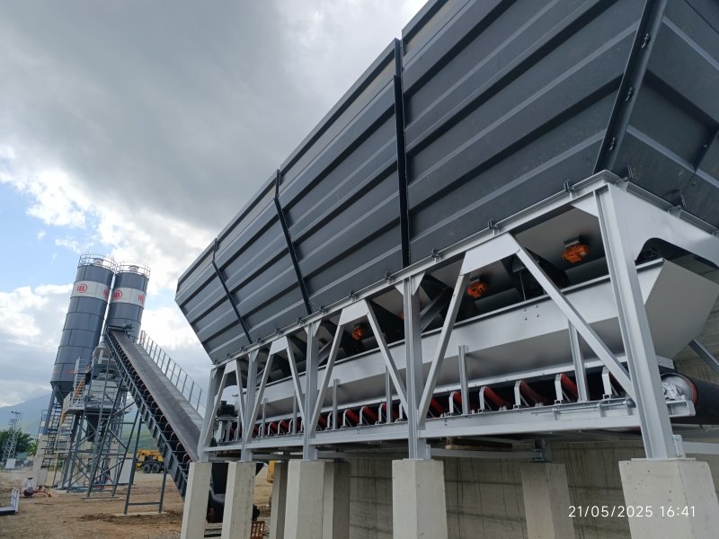 100m3 stationary plant in Kosova