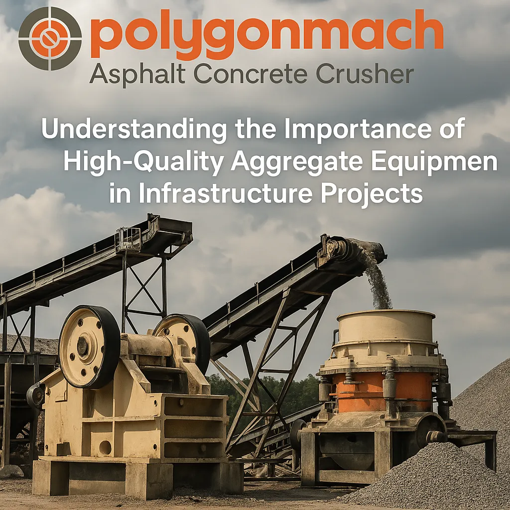 Altyapı Projelerinde Yüksek Kaliteli Agrega Ekipmanlarının Önemini Anlamak