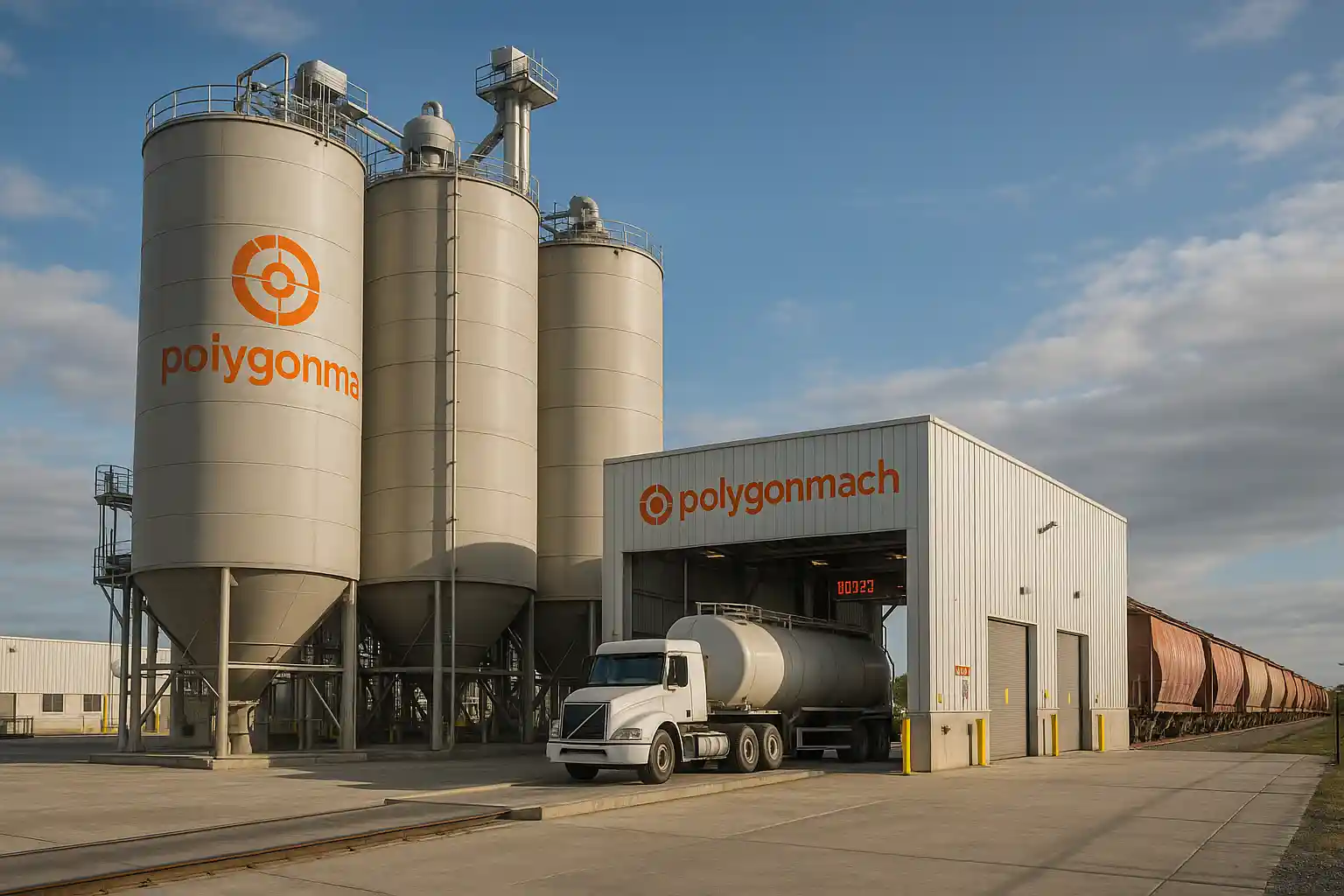 Cement Stock and Sale Terminals: Bulk Cement Silo Storage & Distribution