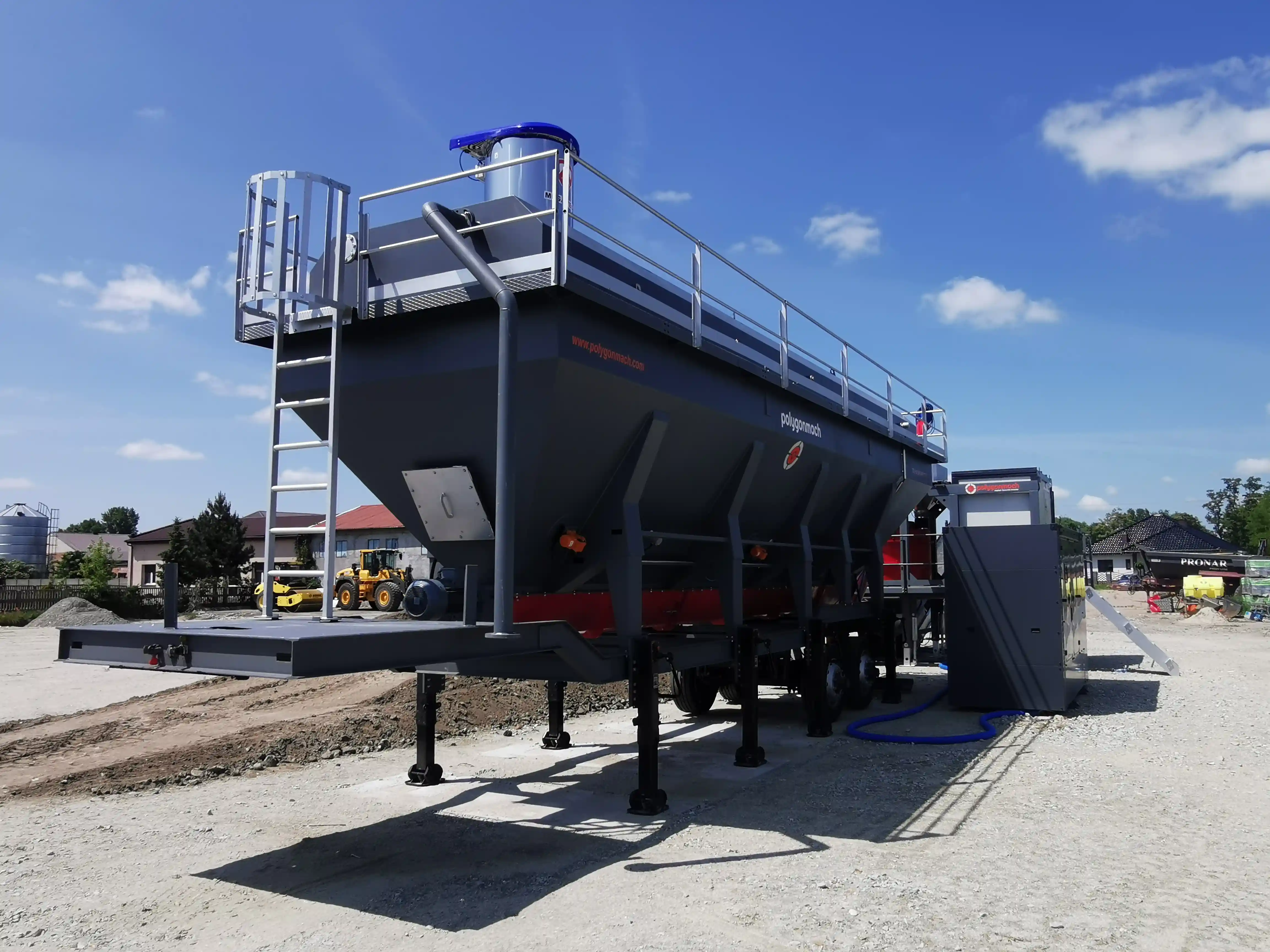 Mobile and Stationary Concrete Batching Plants