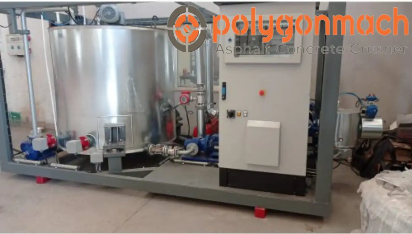 Installations d'émulsion de bitume et avantages de Polygonmach