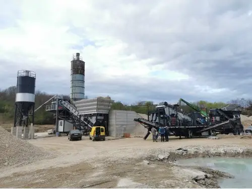 Jaka jest funkcja kruszarki i przesiewacza?