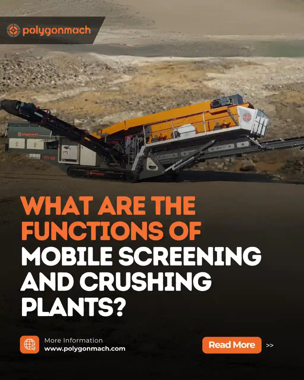Jakie są funkcje mobilnych instalacji przesiewająco-kruszących?