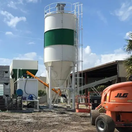 Silo de cemento: económico y asequible